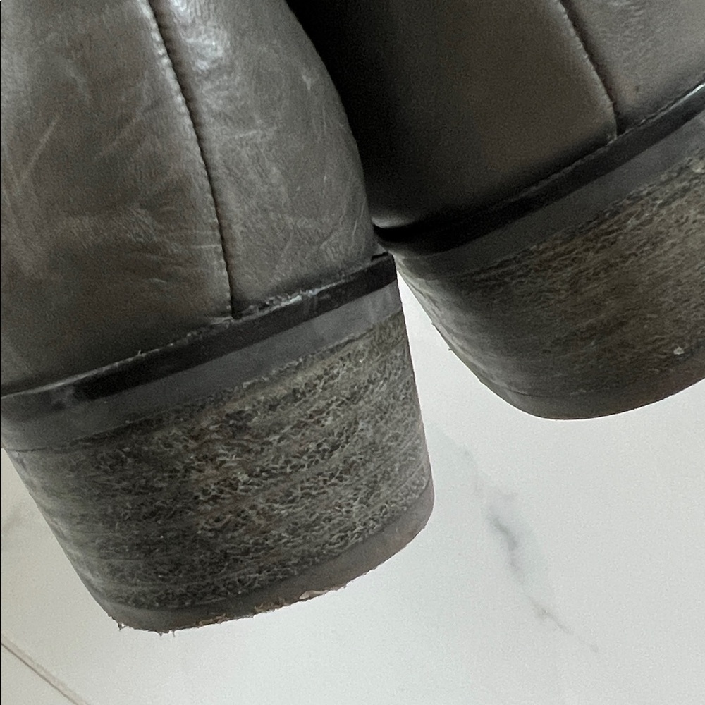 Elliott Lucca Gray Over the Knee Boots - Picture 3 of 6